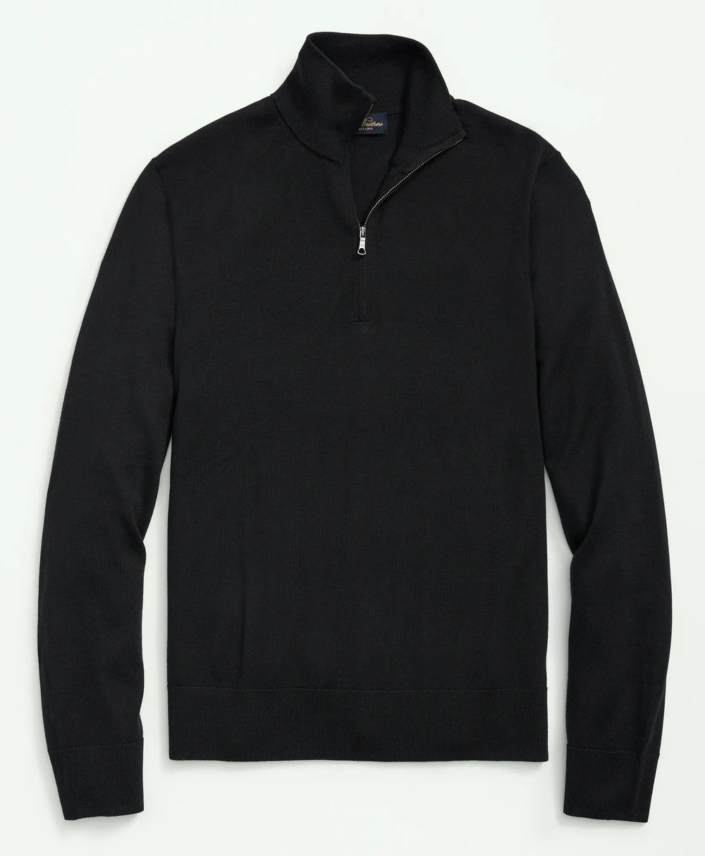 Ultimate Merino Wool Quarter-Zip Sweater