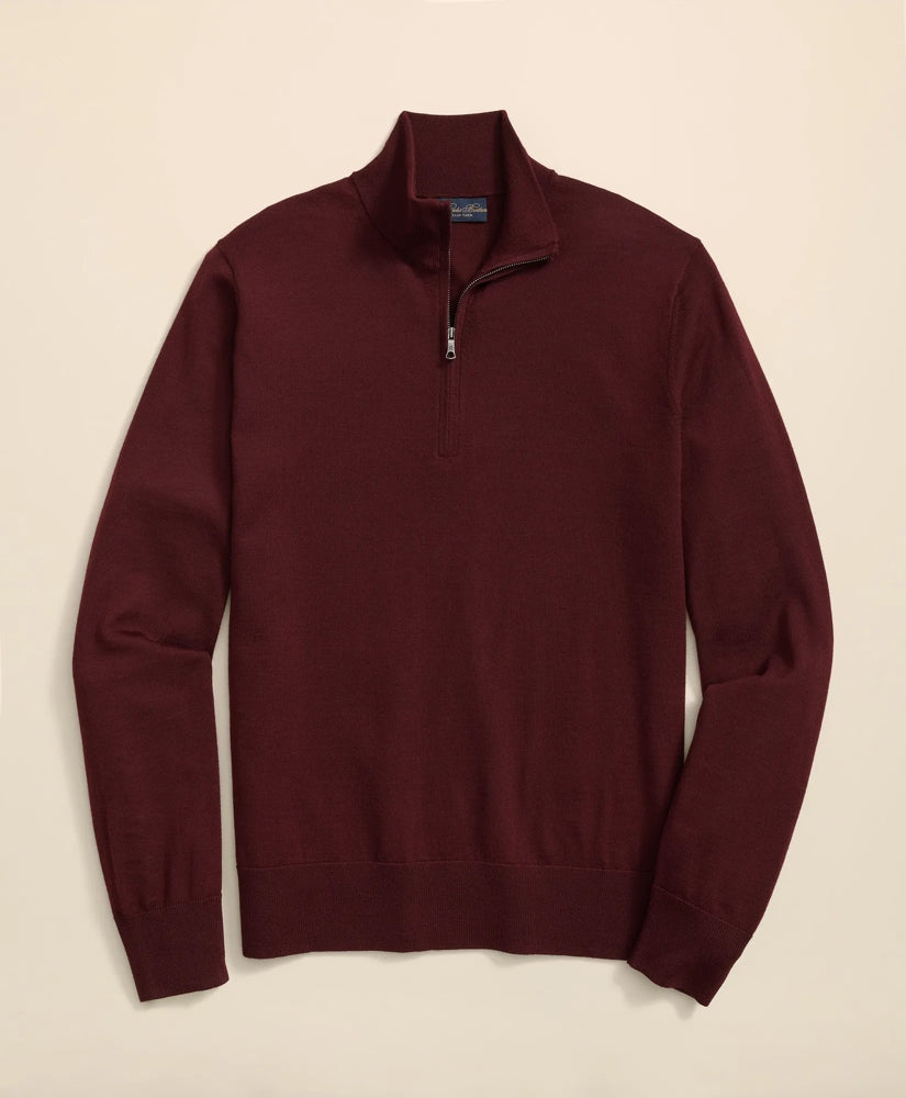 Ultimate Merino Wool Quarter-Zip Sweater
