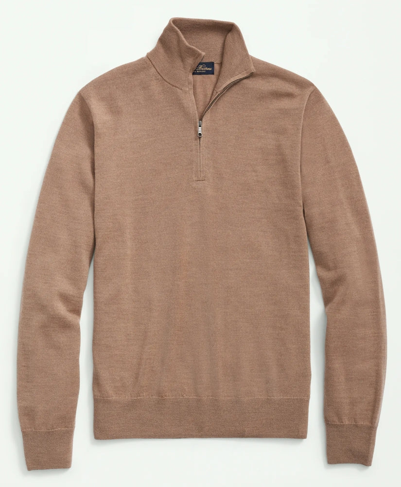 Ultimate Merino Wool Quarter-Zip Sweater