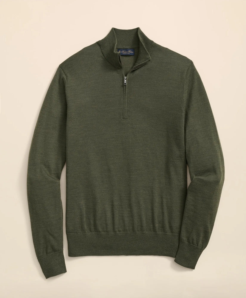 Ultimate Merino Wool Quarter-Zip Sweater
