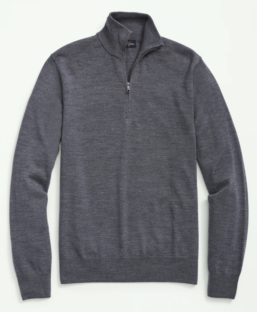 Ultimate Merino Wool Quarter-Zip Sweater