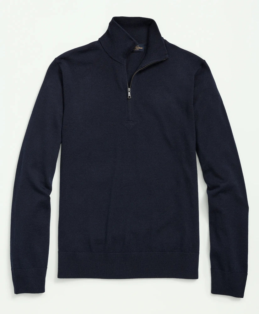 Ultimate Merino Wool Quarter-Zip Sweater