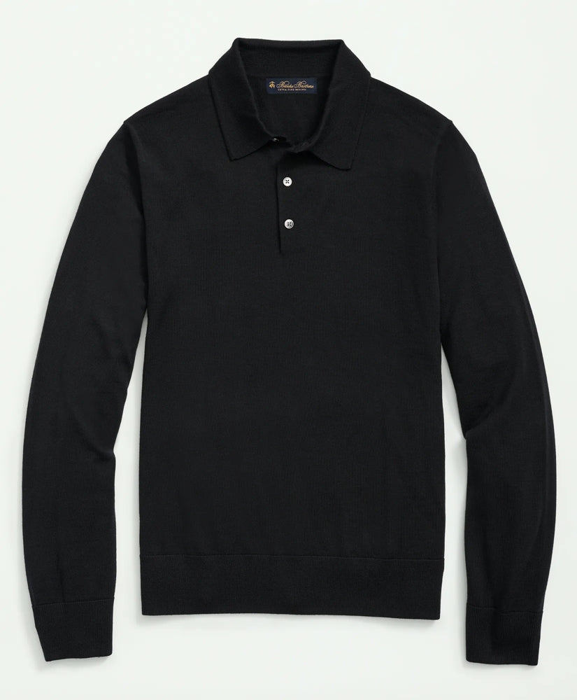 Ultimate Merino Wool Polo Sweater