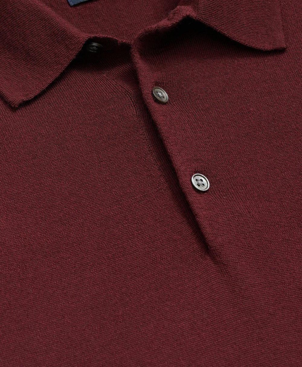 Ultimate Merino Wool Polo Sweater