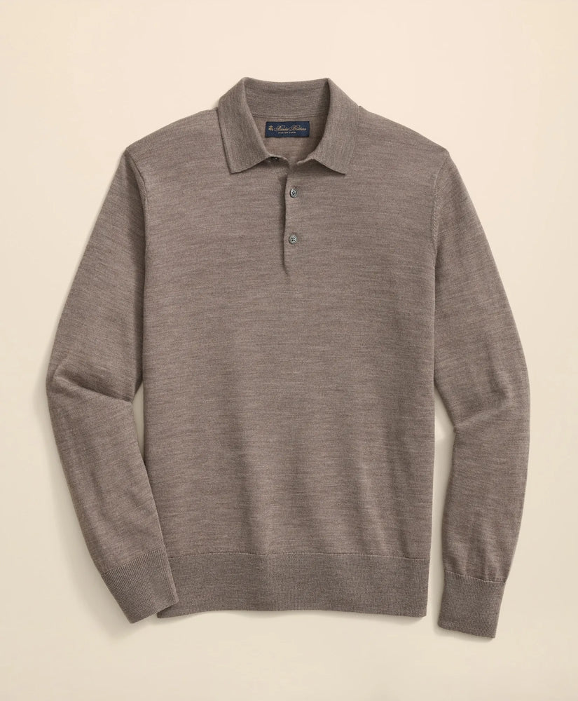Ultimate Merino Wool Polo Sweater
