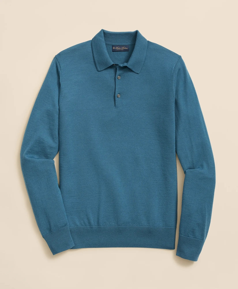 Ultimate Merino Wool Polo Sweater