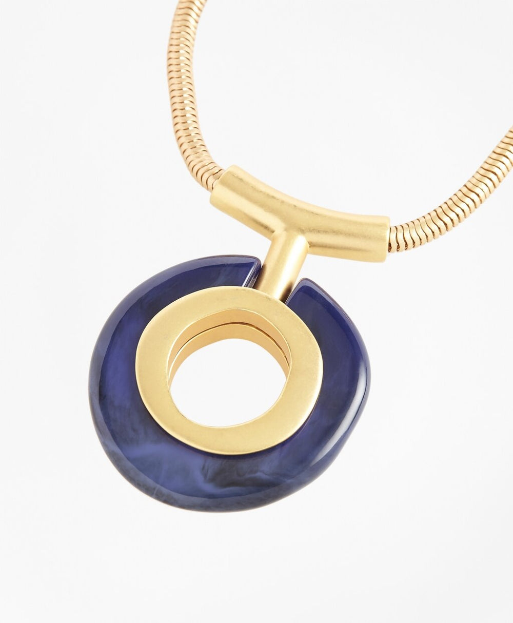 Gold-Plated Pendant Necklace