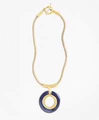 Gold-Plated Pendant Necklace