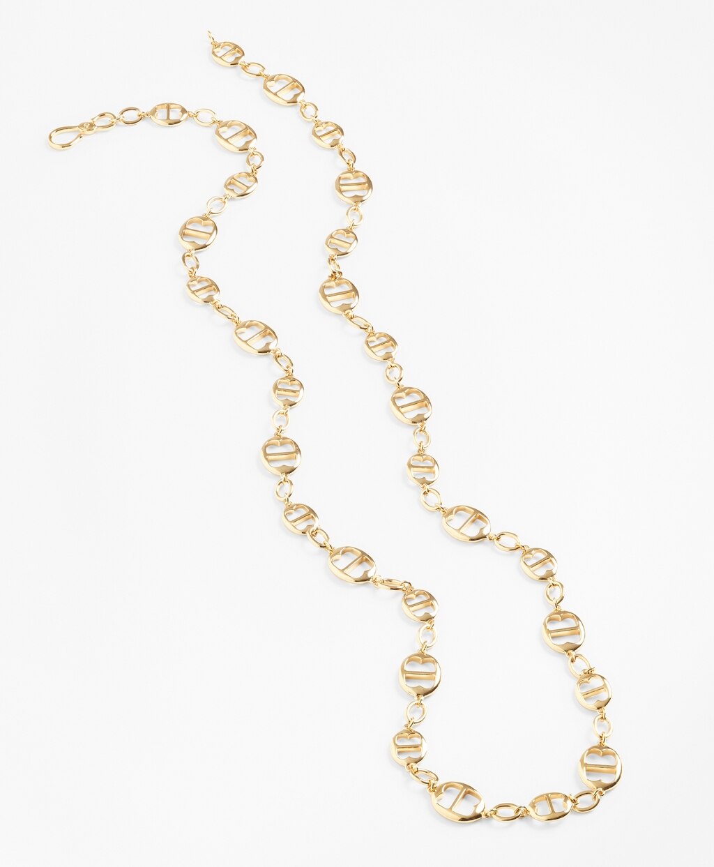 Gold-Plated BB-Link Chain Necklace