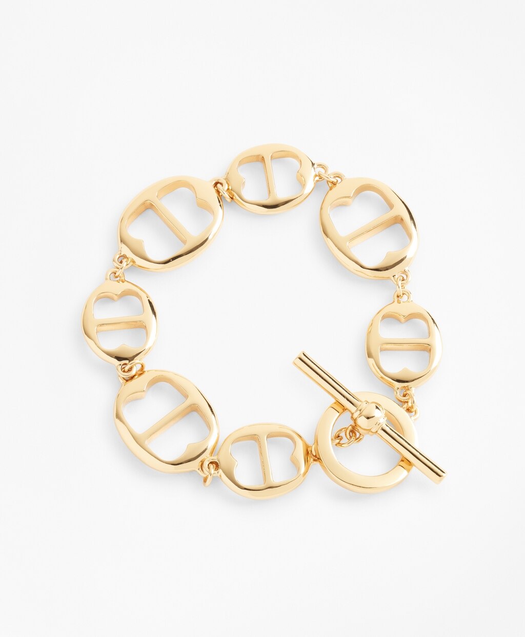 Gold-Plated BB-Link Chain Bracelet