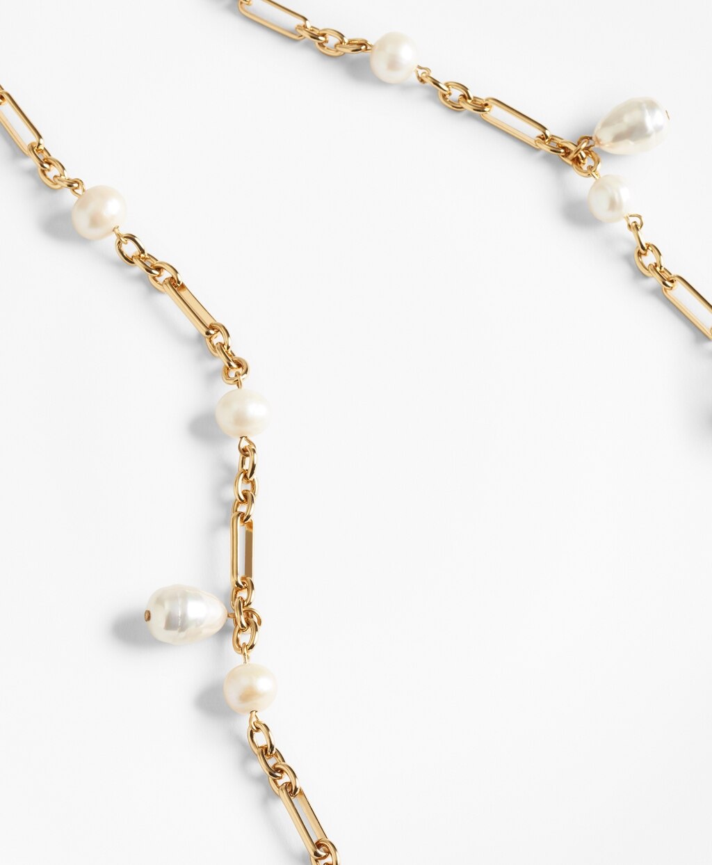 Baroque Glass Pearl Necklace