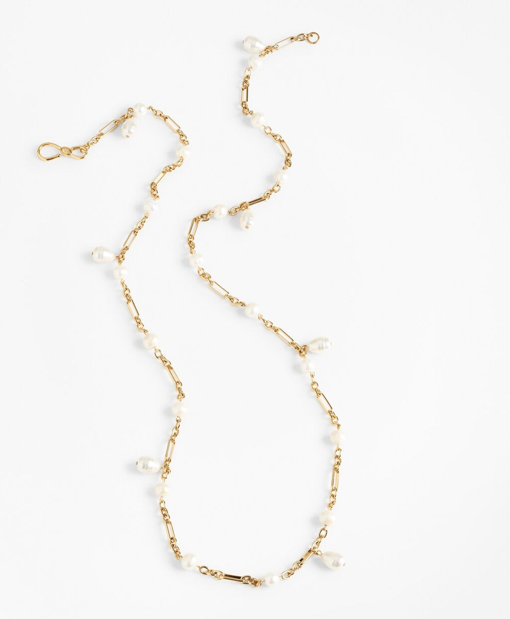 Baroque Glass Pearl Necklace