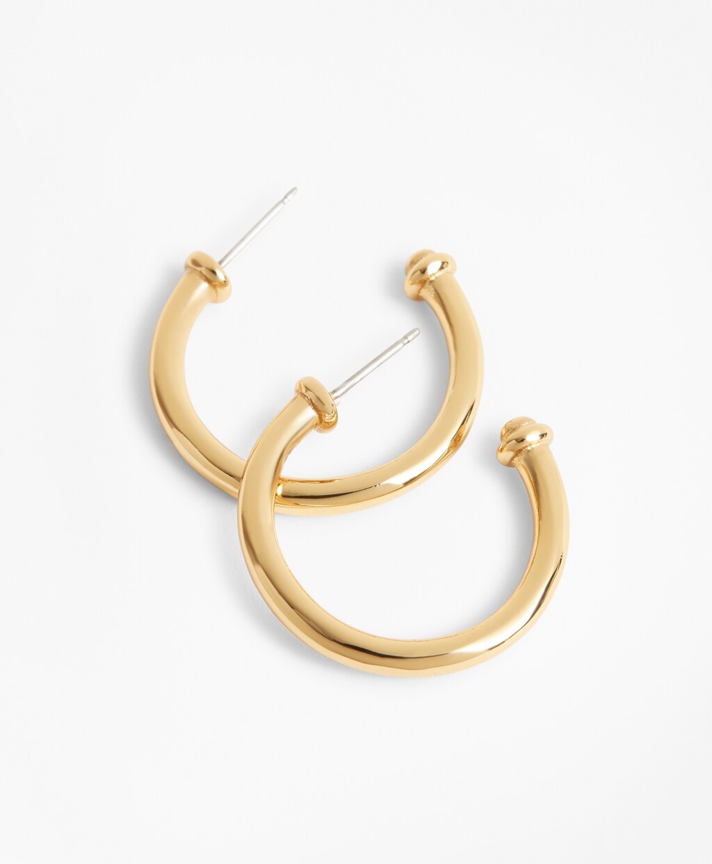 Gold-Plated Hoop Earrings