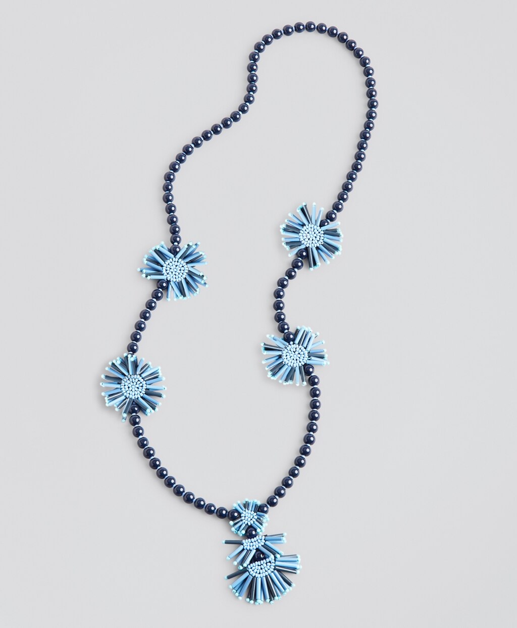 Beaded Tassel Necklace