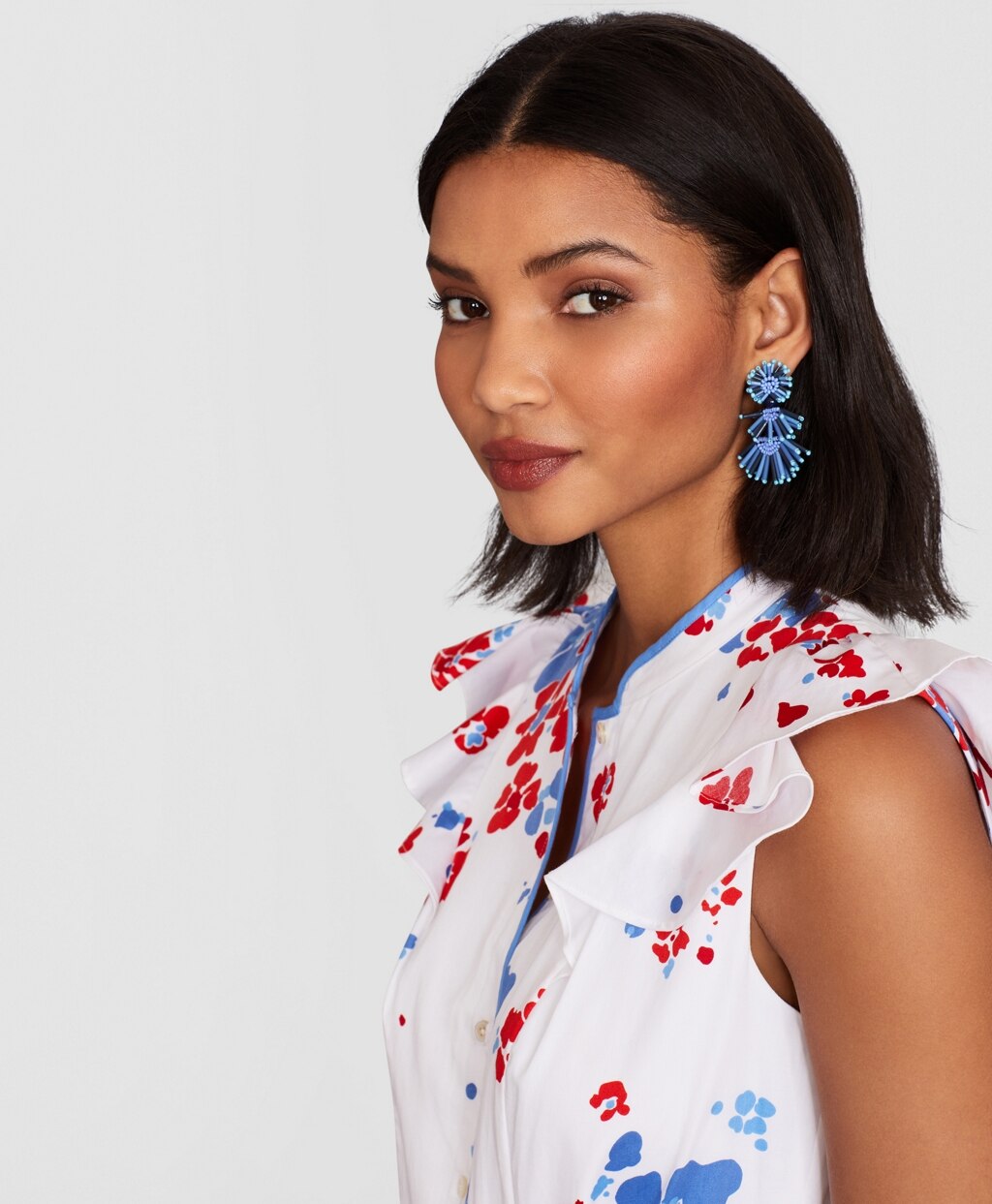Beaded Tassel Earrings