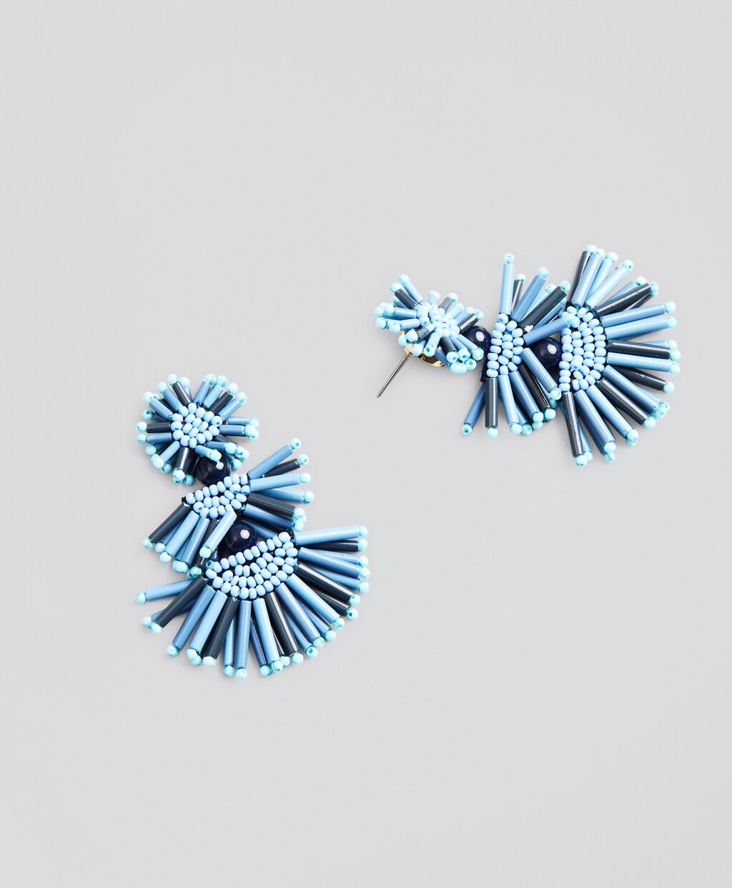 Beaded Tassel Earrings