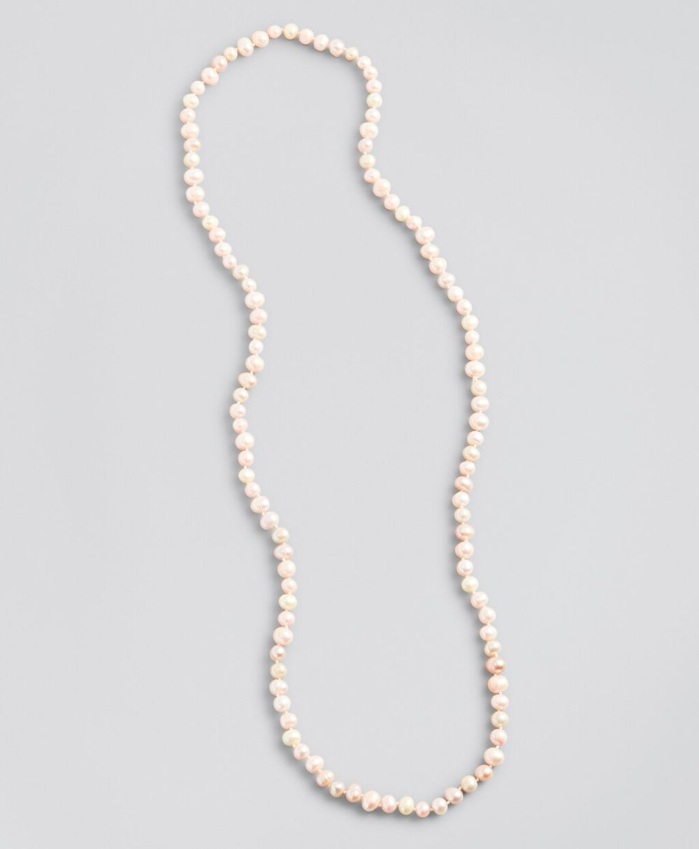 Long Ombre Freshwater Pearl Necklace