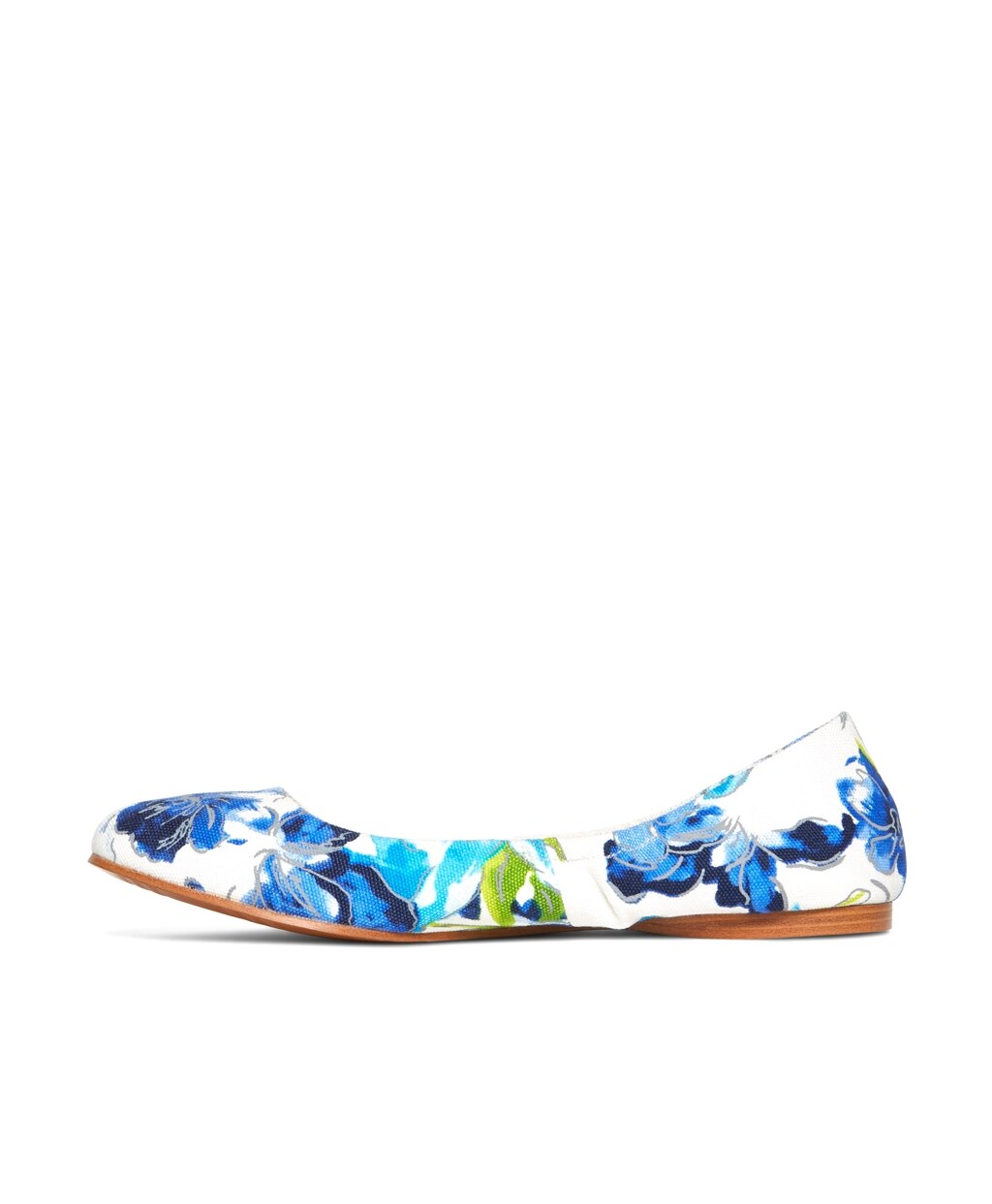 Floral Canvas Ballet Flats