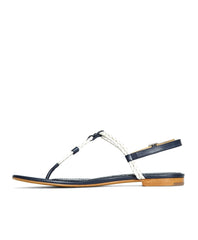 Braided Calfskin Sandals