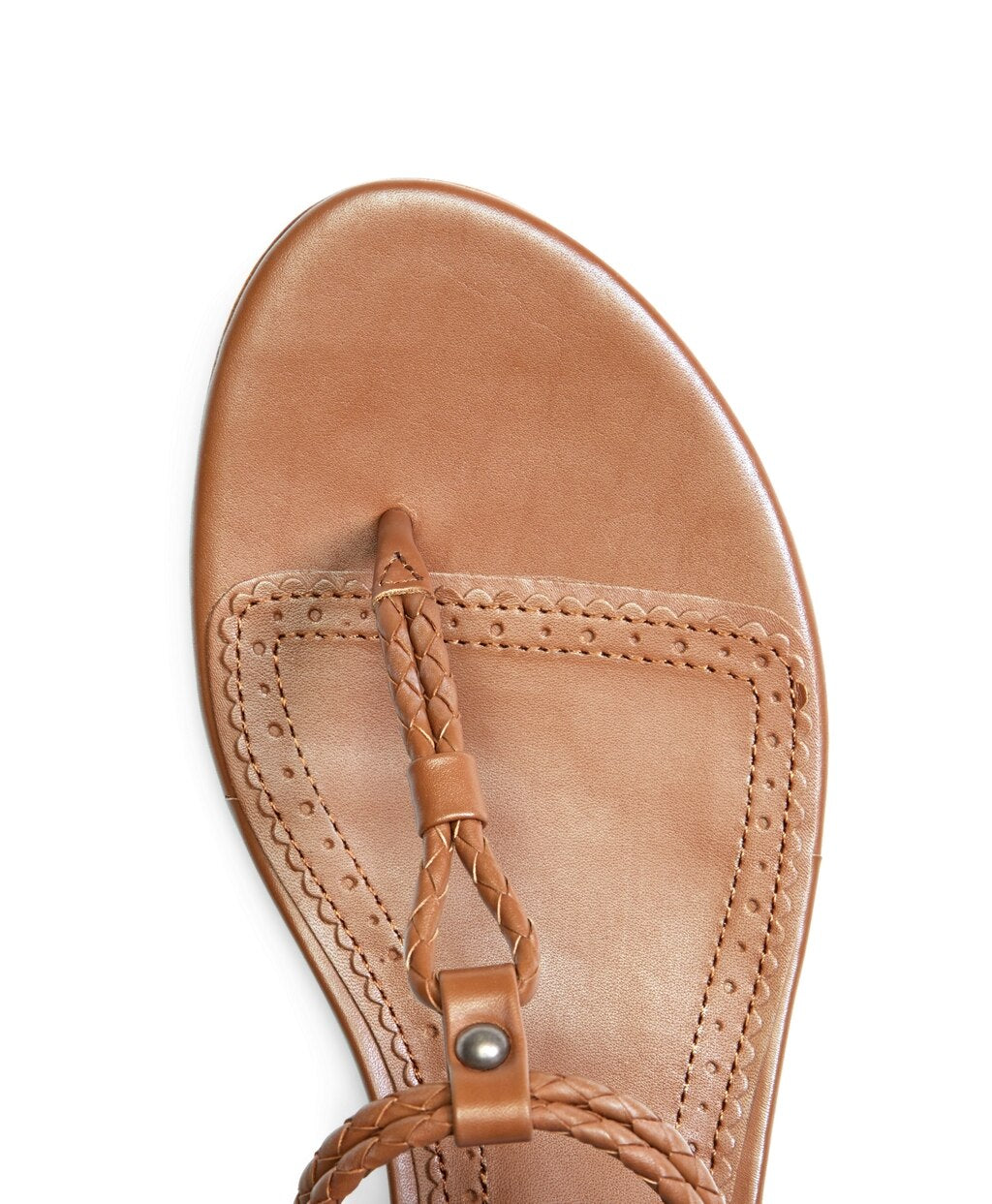 Braided Calfskin Sandals