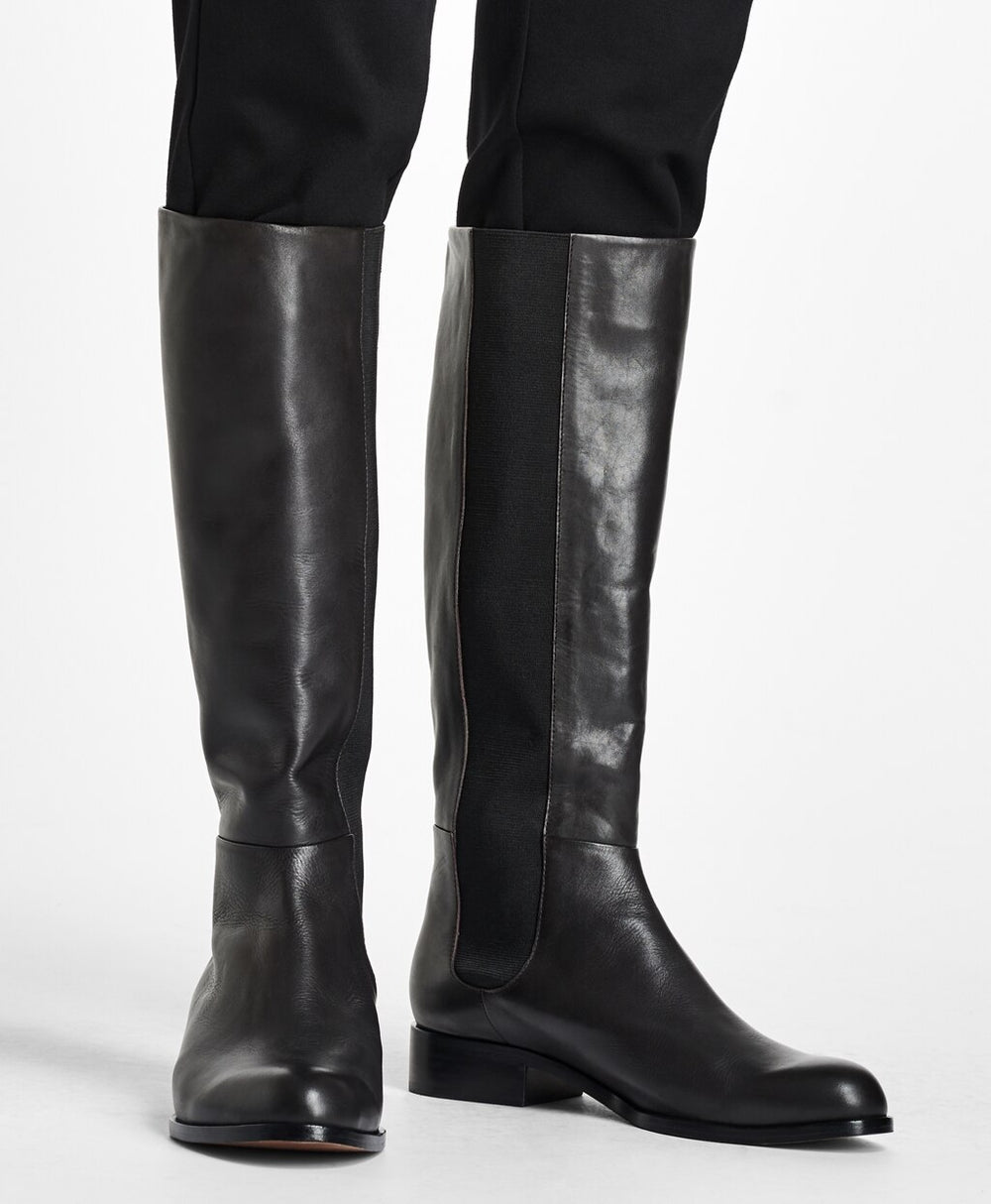 Tall Leather Boots