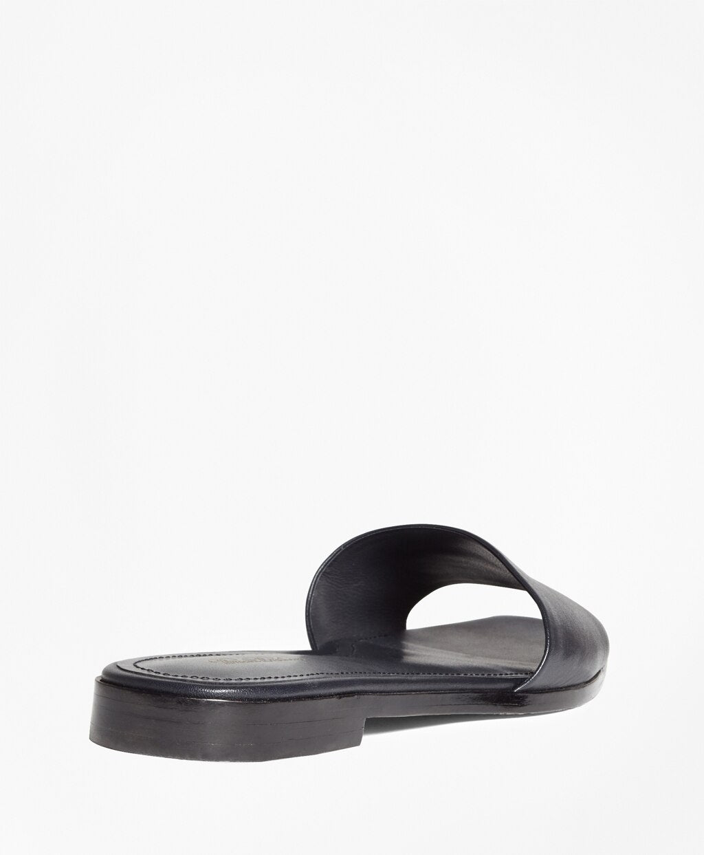 Leather Slide Sandals
