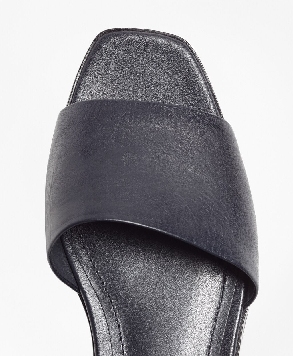 Leather Slide Sandals