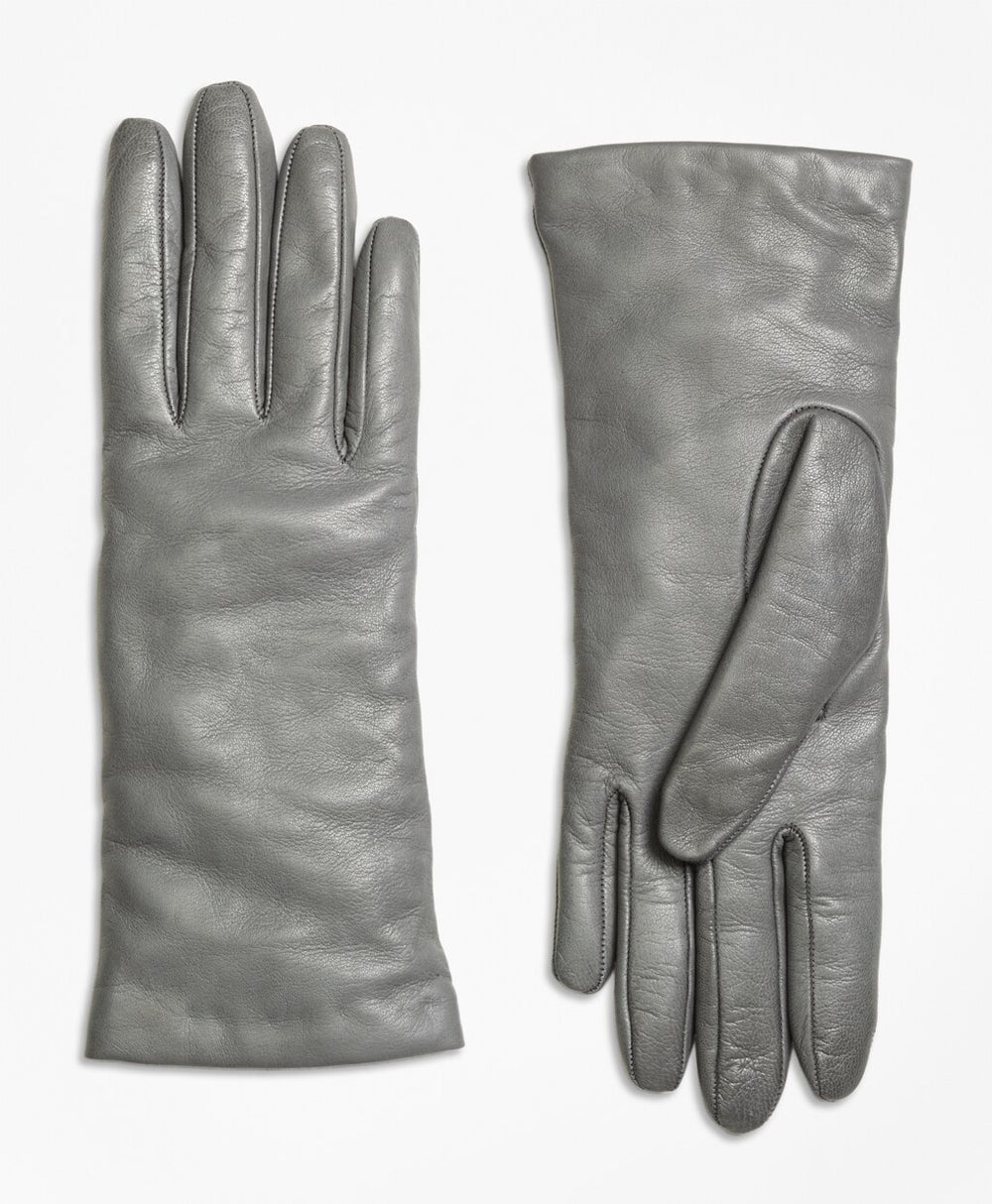 Cashmere Lined Leather Gloves