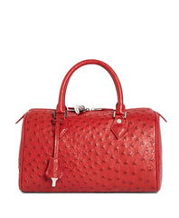 Ostrich Barrel Bag