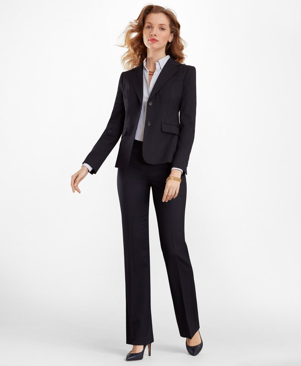 Wool Two-Button Jacket
