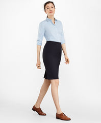 Wool Pencil Skirt