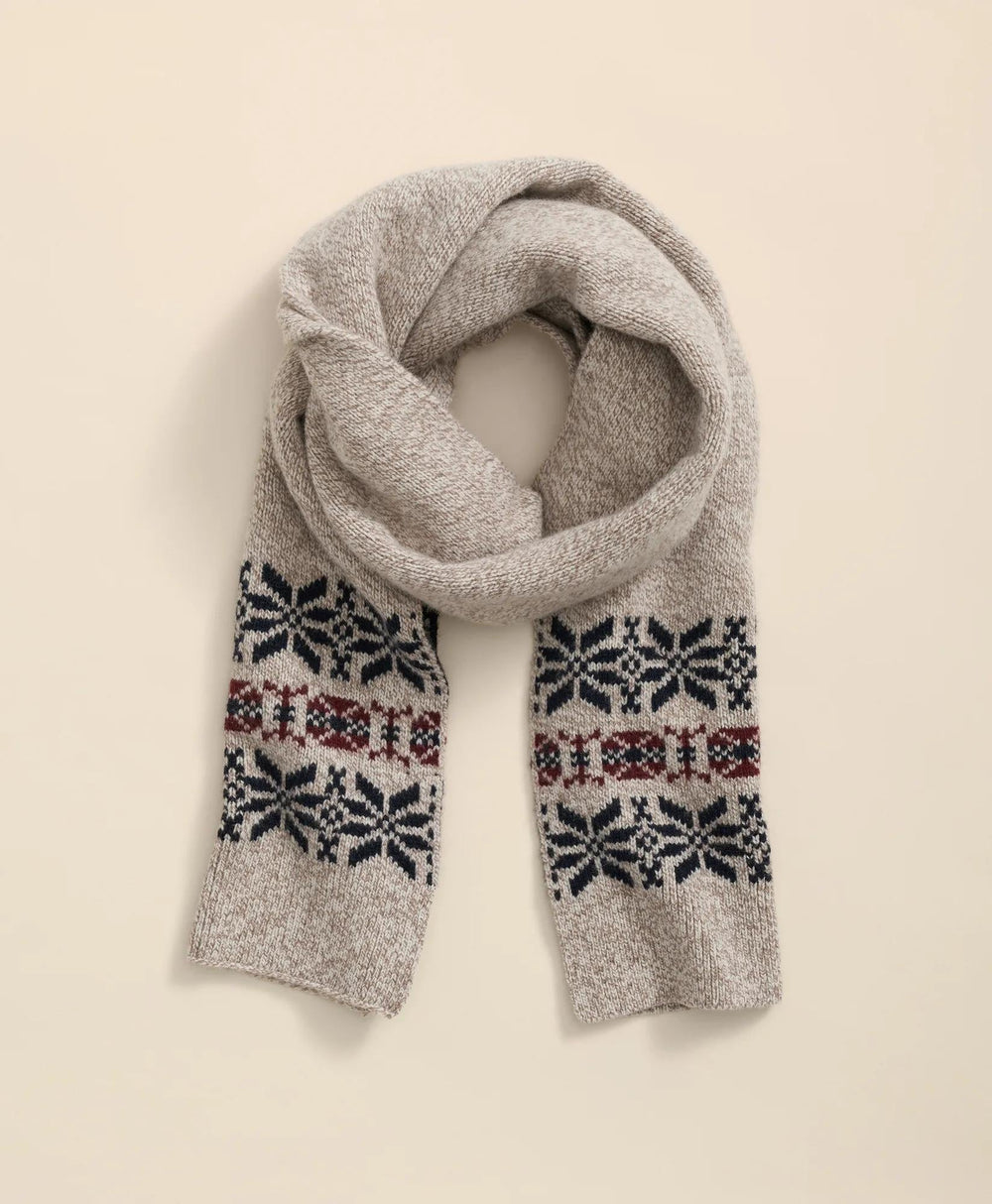 Wool-Cashmere Archive Jacquard Scarf