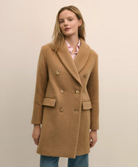 Wool Oversized Shawl Collar Coat