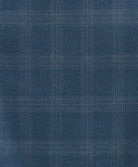 Wool-Silk Blend Plaid Pencil Skirt