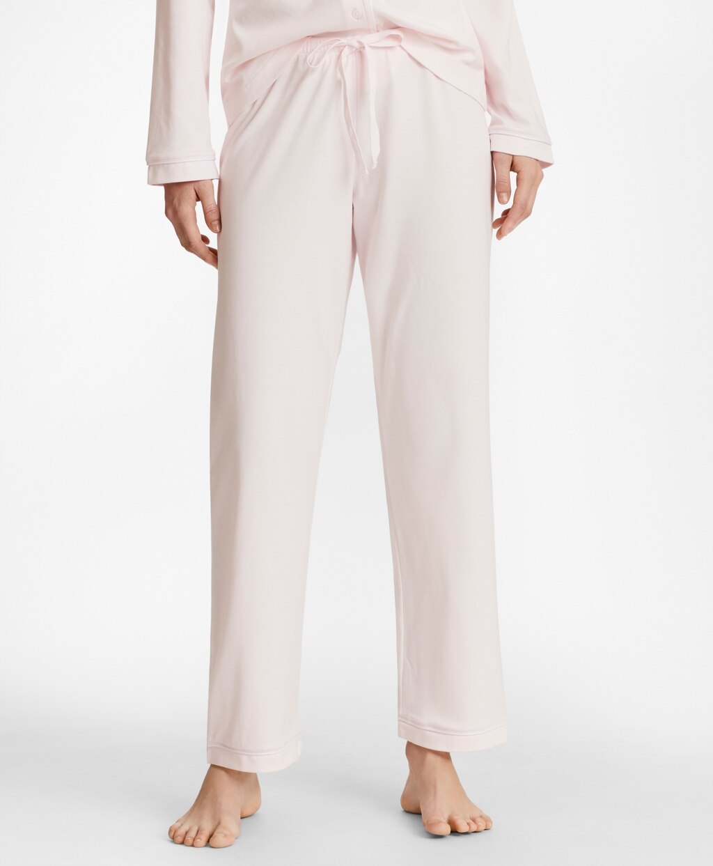 Logo-Embroidered Pima Cotton Interlock Jersey Pajama Set