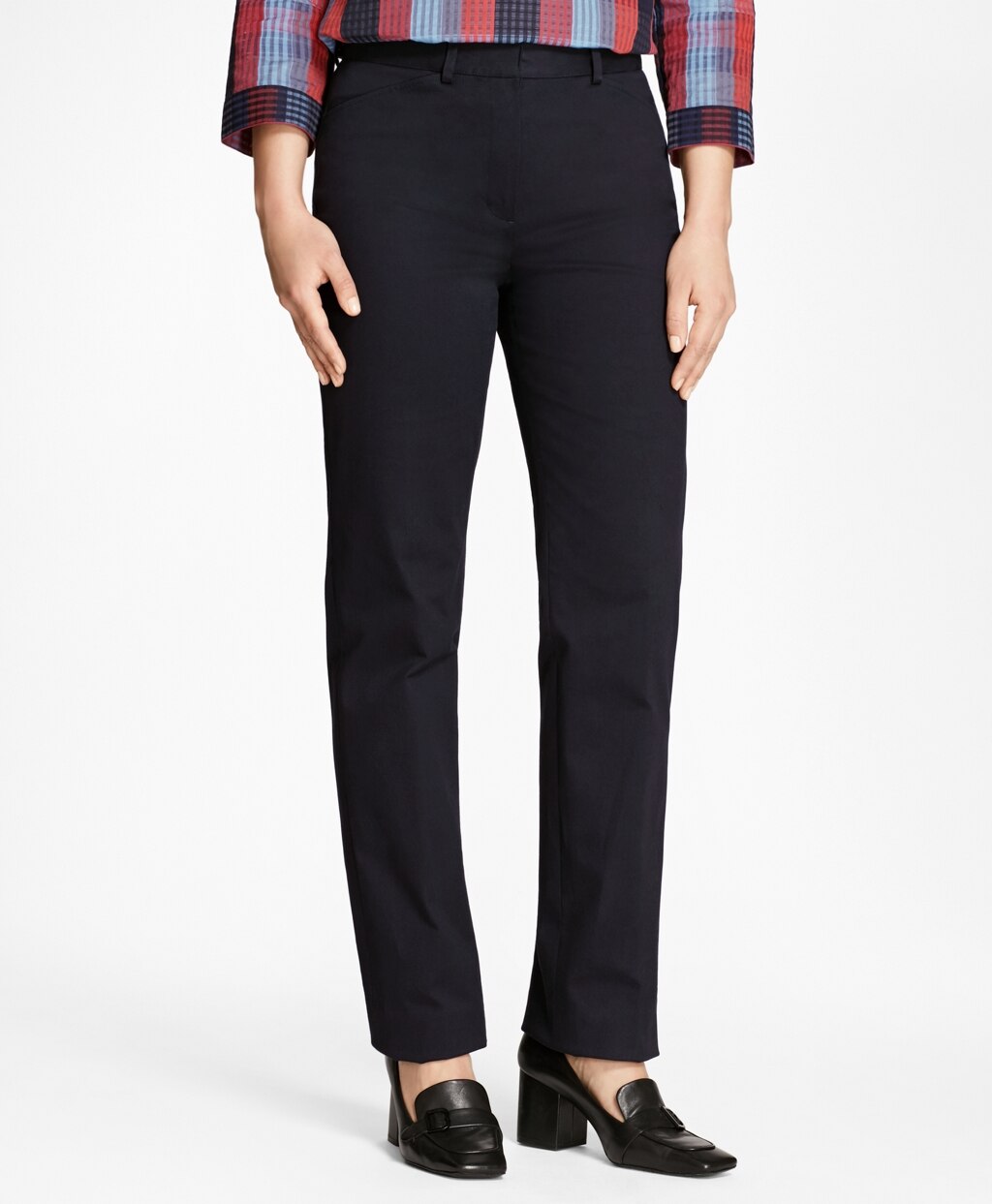 Stretch Cotton Twill Pants