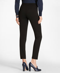Ponte Knit Ankle Pants