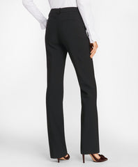 Stretch-Wool Crepe Tuxedo Pants