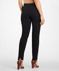 Stretch-Cotton Jacquard Pants