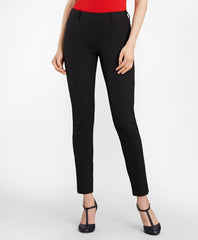 Slim-Fit Stretch-Cotton Twill Ankle Pants