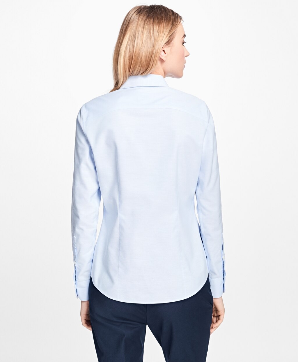 Non-Iron Tailored-Fit Supima® Cotton Dress Shirt