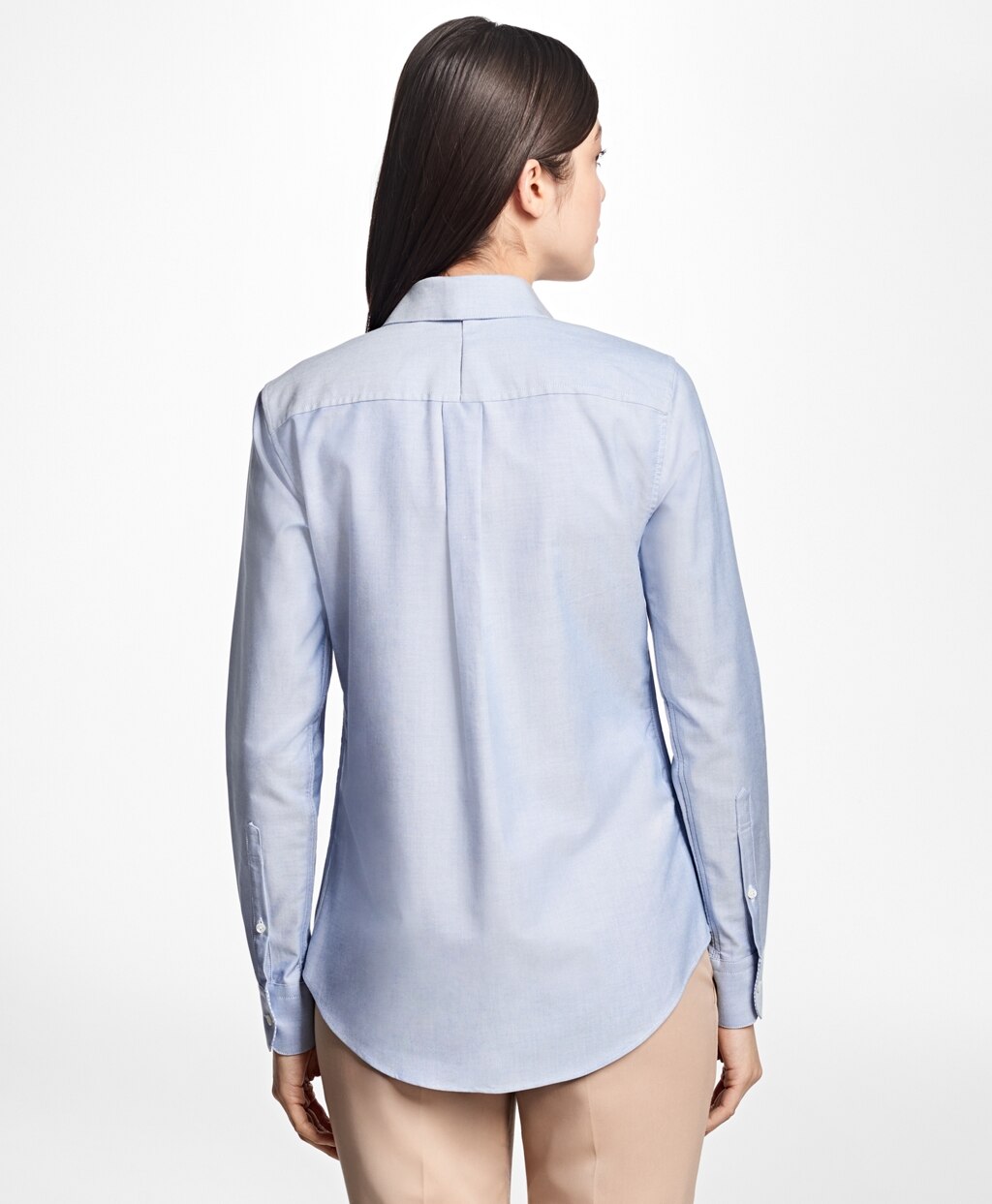 Classic-Fit Supima® Cotton Oxford Forward-Point Shirt