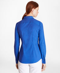 Tailored-Fit Stretch-Cotton Shirt
