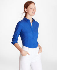 Tailored-Fit Stretch-Cotton Shirt