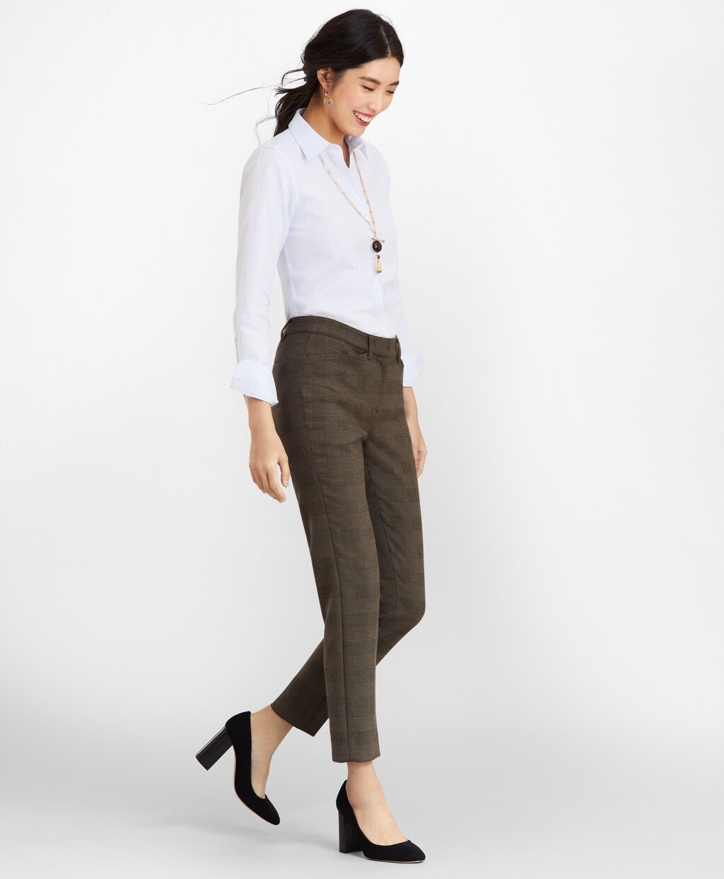 Classic-Fit Striped Cotton Dobby Luxury Shirt