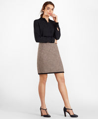 Silk Georgette French Cuff Shirt