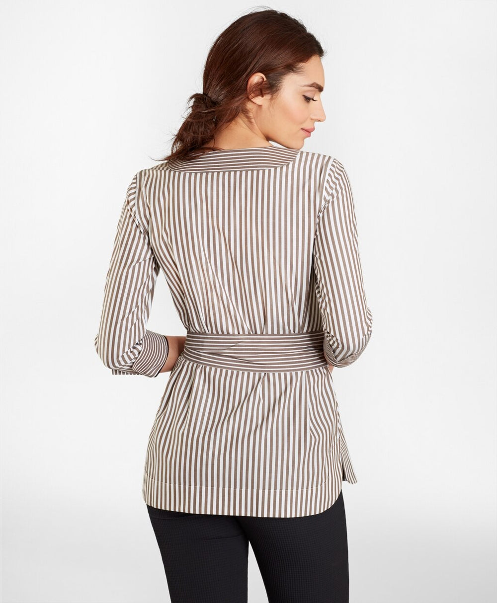 Non-Iron Striped Supima® Cotton Shirt