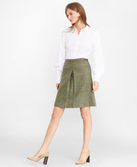 Non-Iron Tailored-Fit Supima® Cotton Floral Jacquard Blouse