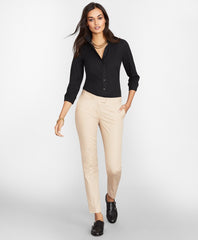 Non-Iron Stretch Supima® Cotton Fitted Dress Shirt