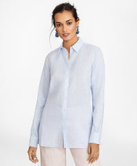 Gingham Irish Linen Tunic